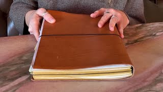 [people of paper republic] What is inside Claire's leather journal?