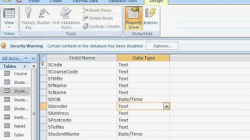 Validation rule in Access 2007.avi