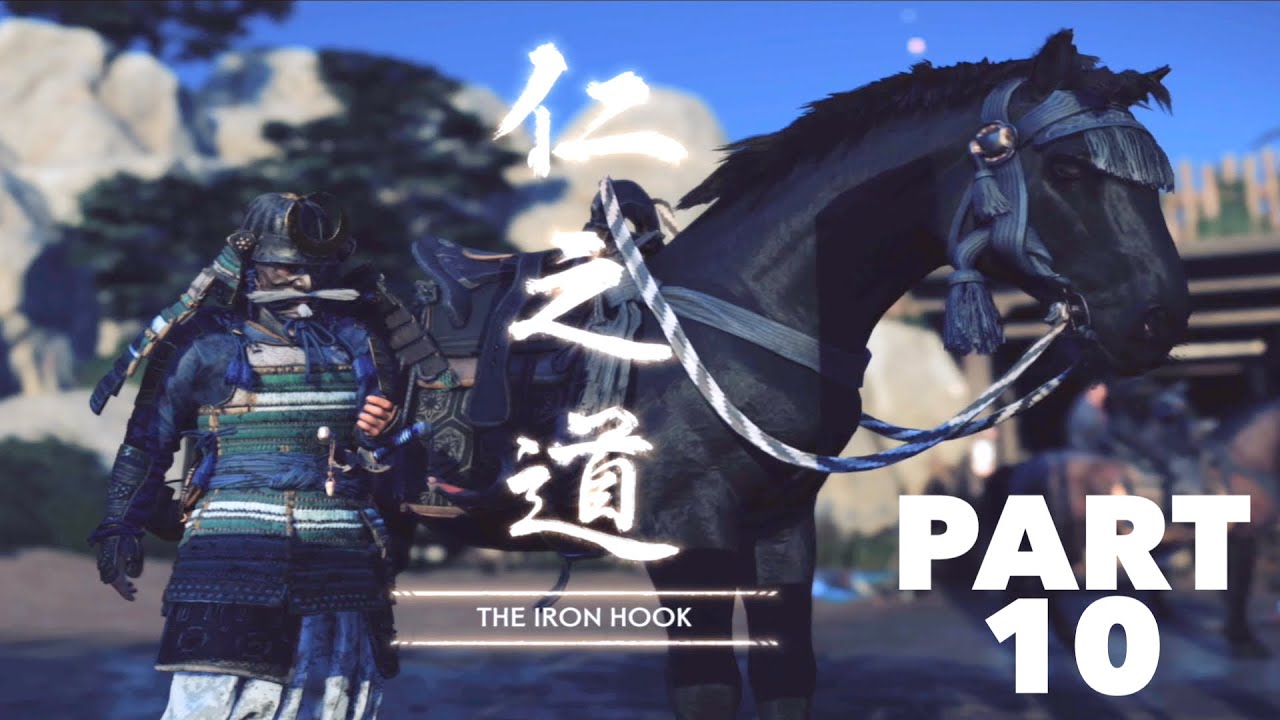 Ghost of Tsushima PS4 Pro No Commentary Gameplay Part 10 Iron Hook