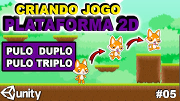 ✨[PASSO A PASSO] Tutorial no Unity PULO DUPLO | DOUBLE JUMP | Unity TRIPLE JUMP - #05
