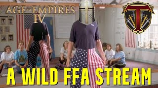 Tuesday FFA Showdowns | Age of Empires 4 Stream & CHILL