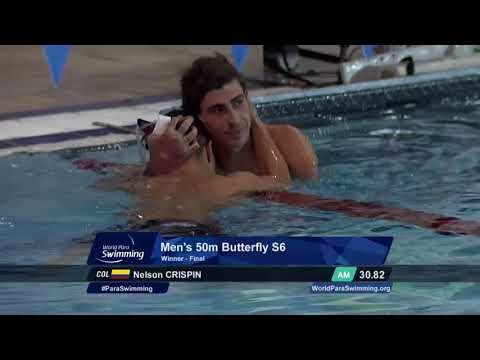 Men's 50 m Butterfly S6| Final |  Mexico City 2017 World Para Swimming Championships