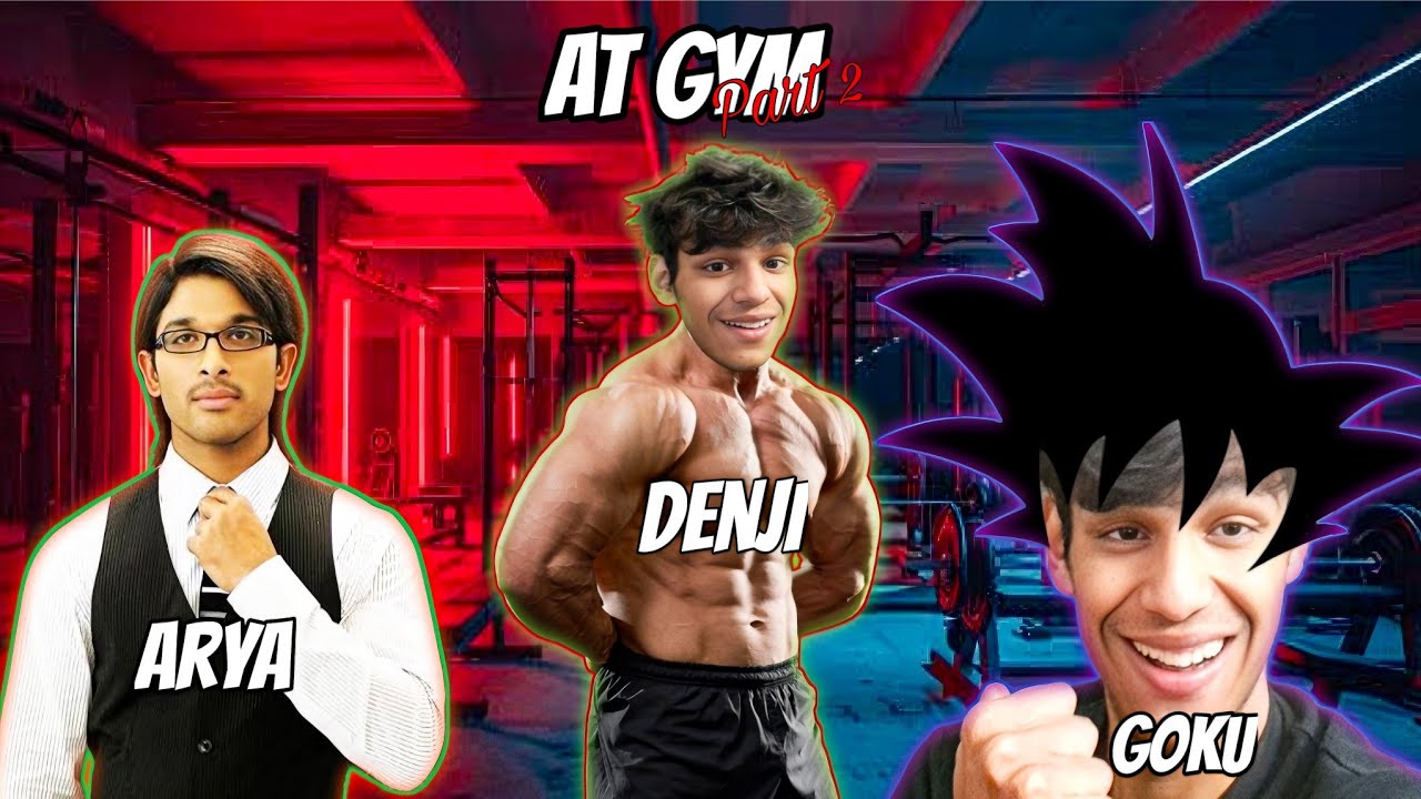 When Aime Character Join Gym 🏋🏻 ( Part 2 )