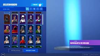 Troco Conta com Cavaleior Negro ( Fortnite )