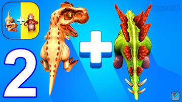 Dragon Merge Master 3D - Gameplay Walkthrough Part 2 Levels 31-70 (iOS,Android Gameplay)