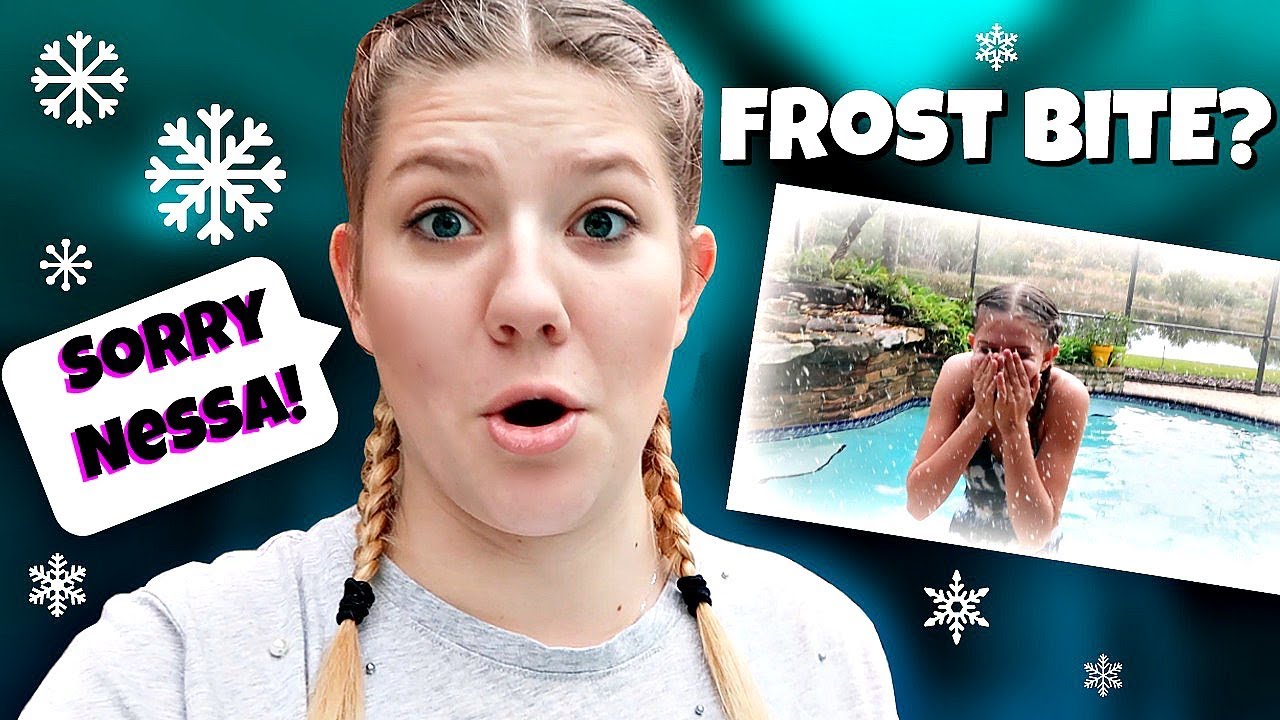 Prank Wars Polar Plunge | Taylor and Vanessa