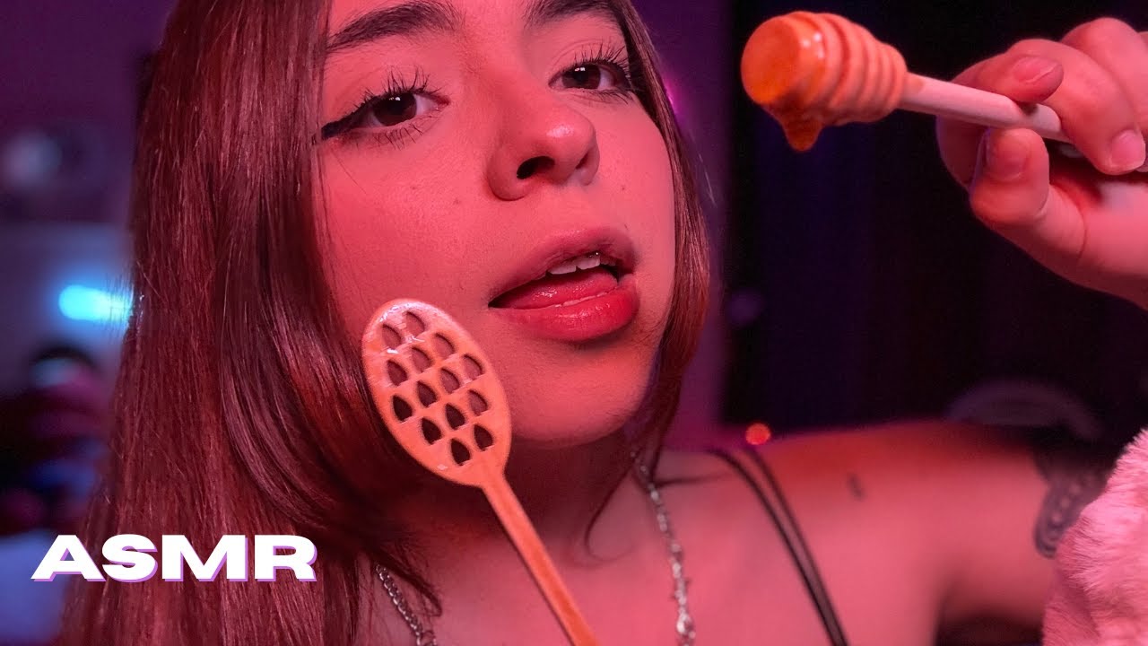 ASMR comiendo MIEL 🍯 | Blacky ASMR