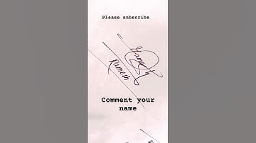 Ramesh name Signature Style//Best Signature idea #Viralshort