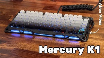Most Unique Keyboard?? GravaStar Mercury K1 Review