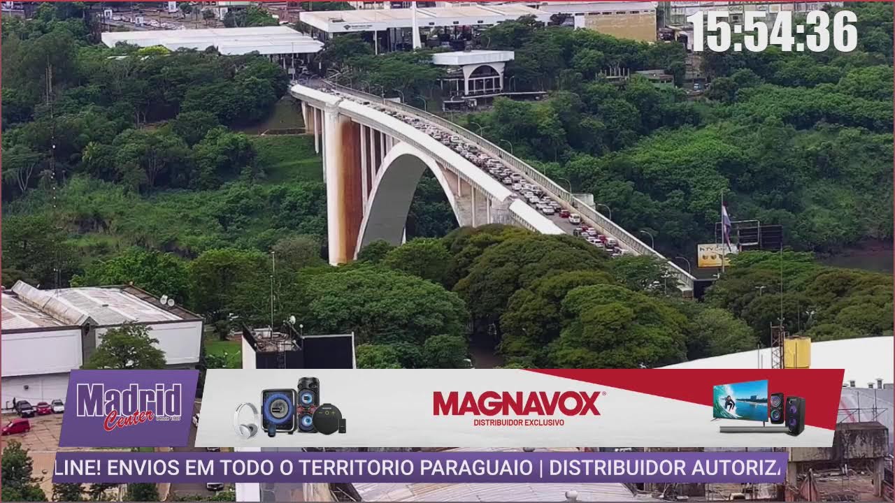 Ponte da Amizade ao vivo YouTube Ponte da Amizade ao vivo YouTube