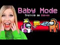 Trolling LEAH ASHE as a BABY in Among Us! - Funny