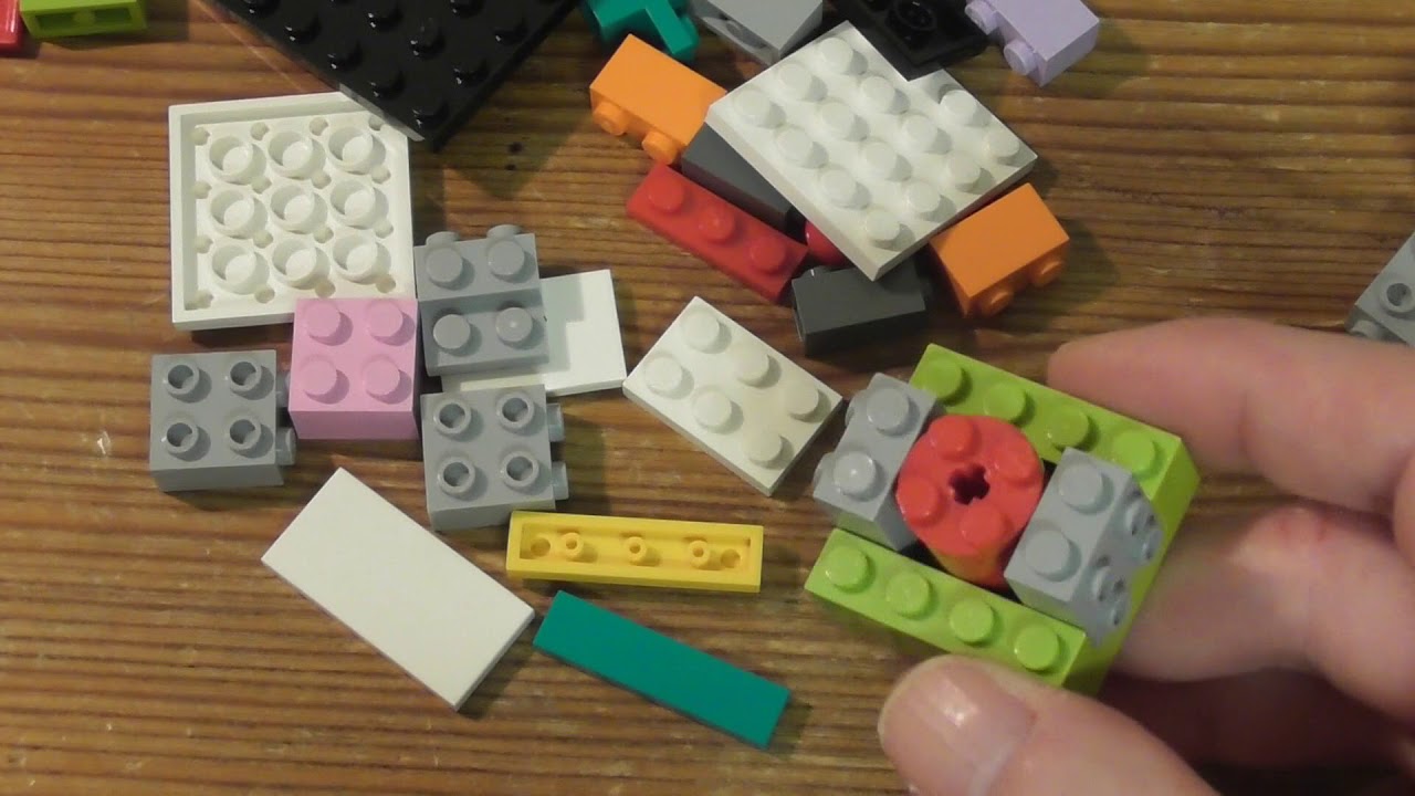 Speedbuild Lego BrickHeadz Homer Simpson & Krusty the Clown Set 41632