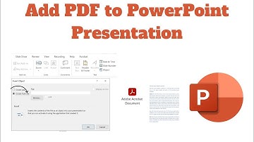How to Add PDF to PowerPoint Presentation | Best Way to Insert PDF in PPT Slide | Paste PDF in PPT
