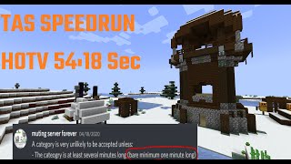 TAS 00:54.18 Hero Of The Village Speedrun Set Seed Minecraft Java screenshot 5