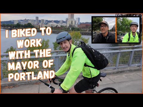 I Biked to Work With the Mayor of Portland