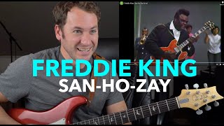 Guitar Teacher REACTS: FREDDIE KING "San-Ho-Zay" | LIVE 4K