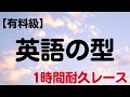 【1時間耐久レース】英語脳を鍛えるトレーニング　聞き流すだけでもOK