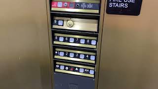 Vintage Dover Traction Elevators at The Landing