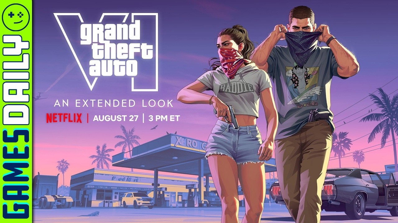 Grand Theft Auto 6 Extended Look Premiering on NETFLIX?! - Kinda Funny Games Daily 08.06.26
