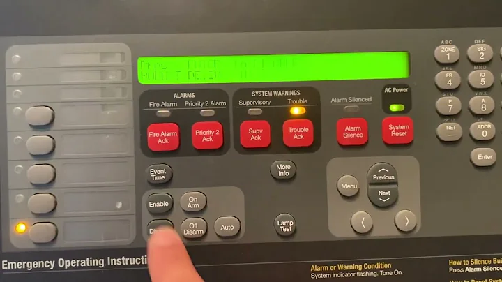 How to disable a point on a Simplex 4100ES