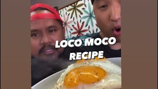 How to make Loco Moco recipe | Hawaiian Gravy Burger in Rice