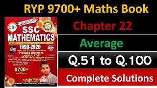 Rakesh Yadav 9700 Mathsaverage  Part02 q51 To Q100  Complete Solution In Hindi