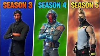 SEASON 3 vs SEASON 4 vs SEASON 5 | Fortnite Battle Royale