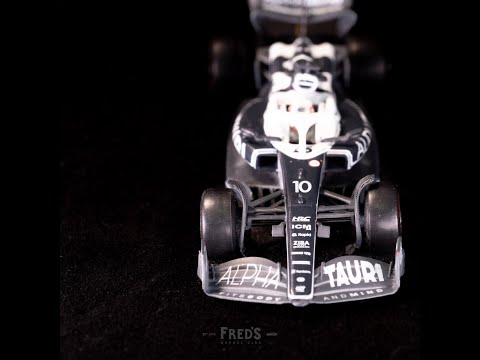 開箱》MINI GT #539 AlphaTauri AT03 #10 Pierre Gasly 2022 Abu Dhabi