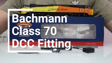 Bachmann Class 70 DCC Sound Fitting Guide