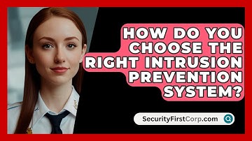 How Do You Choose The Right Intrusion Prevention System? - SecurityFirstCorp.com