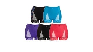 Rhonda Shear 5pack PinUp Panty Set
