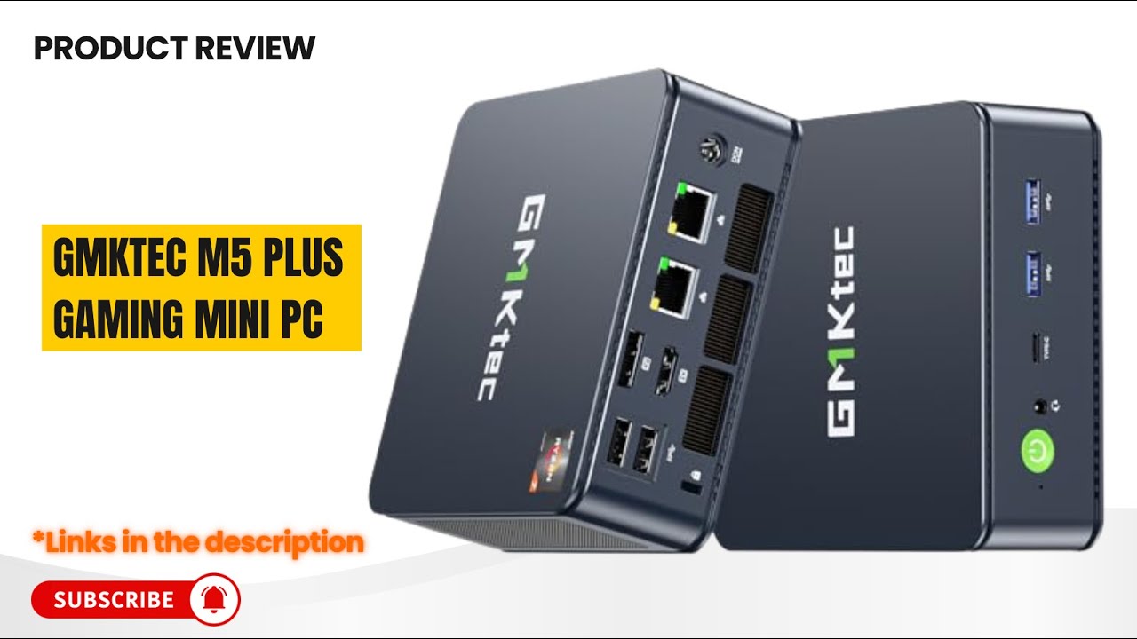 GMKtec M5 Plus Mini PC Review 🔥 Ryzen 7 5825U, 32GB RAM, 1TB SSD