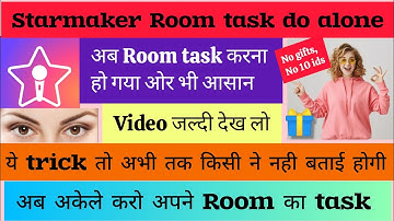 Starmaker Room task do alone| Starmaker Room task akele kare #starmaker