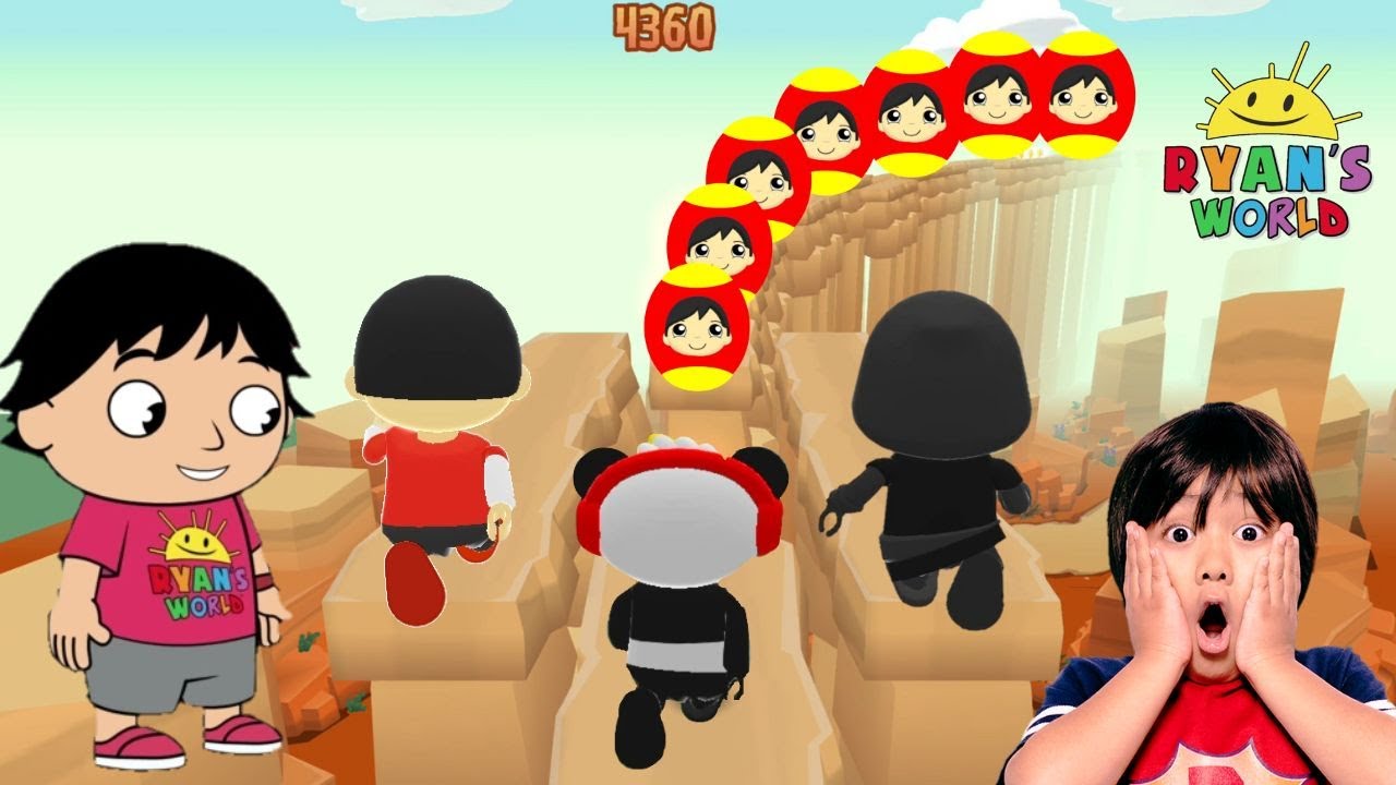 Tag with Ryan Egg 🥚- Combo Panda vs Stealth Ninja Ryan Unlimited Pizza Super Rare Character !