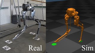 Learning Dynamic Bipedal Walking Across Stepping Stones