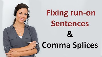 Fixing run-on sentences and comma splices | Learn easy grammar rules with examples to improve