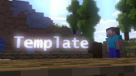 [Mine imator Minecraft Intro template #2] [special 100 subs :D]  link in desc