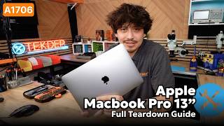 MacBook Pro 13" (A1706) Full Teardown & Disassembly Guide | Touch Bar Model