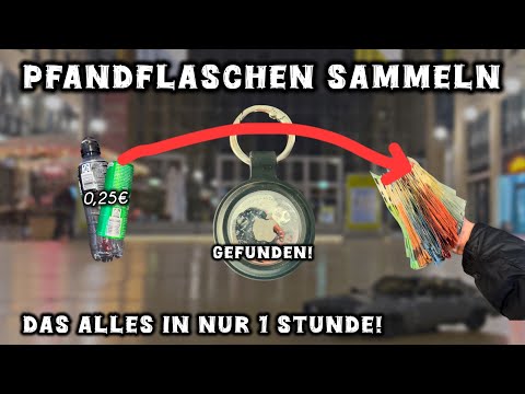 IST DAS DEIN „AirTag“? 😳 habs gefunden… 😅 1 Stunde lang Pfand sammeln! 💰