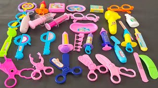 6 minutes Satisfying with Unboxing Hello Kitty Doctor set ASMR
