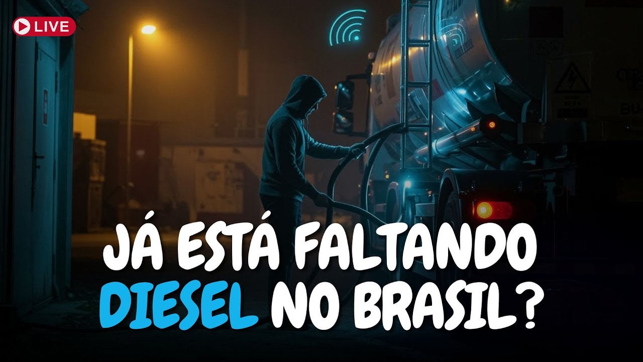 Já está FALTANDO DIESEL no Brasil? - AO VIVO - 05/03/2026