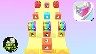 Jelly Run 2048 - All Levels Gameplay Android,ios game Mobile Game Max Level New Update #1001 screenshot 4