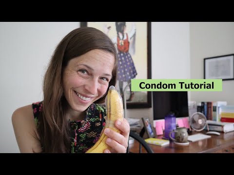 How to size and put on a condom