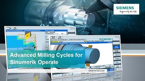 Advanced Milling Cycles for the Sinumerik CNC – ShopMIll & ProgramGuide 840Dsl & 828D