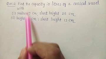 Exercise 13.7 (Que 2) Class 9 Maths NCERT