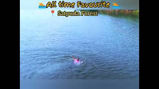Satpuda Forest Apla Satpuda Nimbadevi Dam Swimming Water Activity Njoy Forest Nature