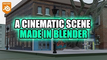 the last walker | A Cinematic Zombie Scene made in Blender