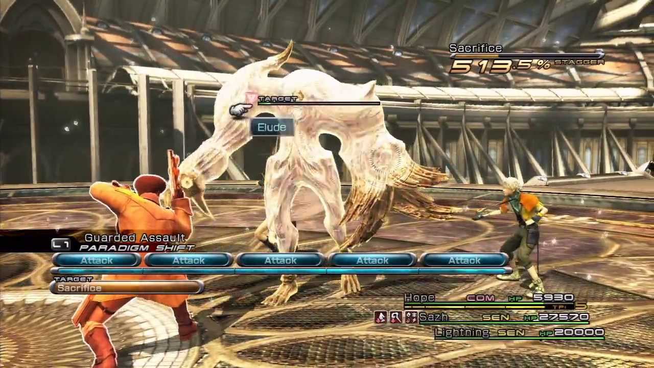 Final Fantasy XIII | Malphas Weapon Full Level Improved - YouTube