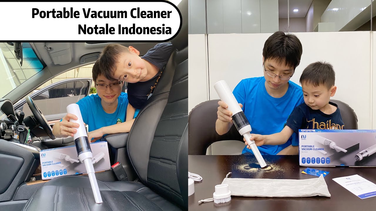 Unboxing Portable Vacuum Cleaner NTLPV211 Notale Indonesia YouTube