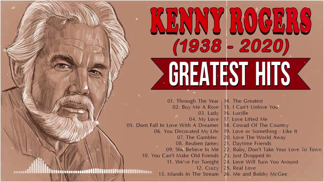 Greatest Hits Kenny Rogers Songs Of All Time - The Best Country Songs Of Ke...